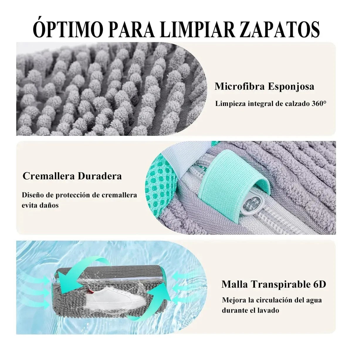 Bolsa de Lavado Premium para Zapatos